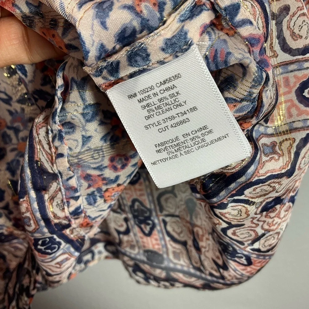 JOIE Bamboo Off-the-shoulder Striped Blouse In Light Apricot size XS T20